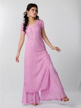 Purple Ale Chikankari Kurta